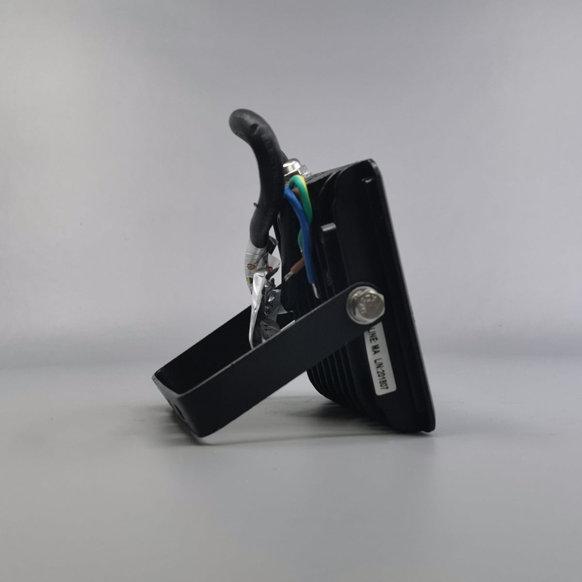 10W LED projektør 3000K 850Lm sort (360° frame 18)