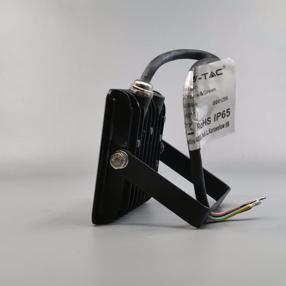 10W LED projektør 4000K 850Lm sort (360° frame 8)