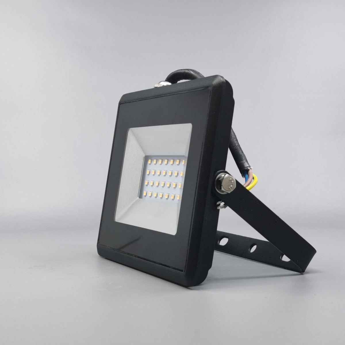 20W LED projektør 3000K 1700Lm sort (360° frame 5)