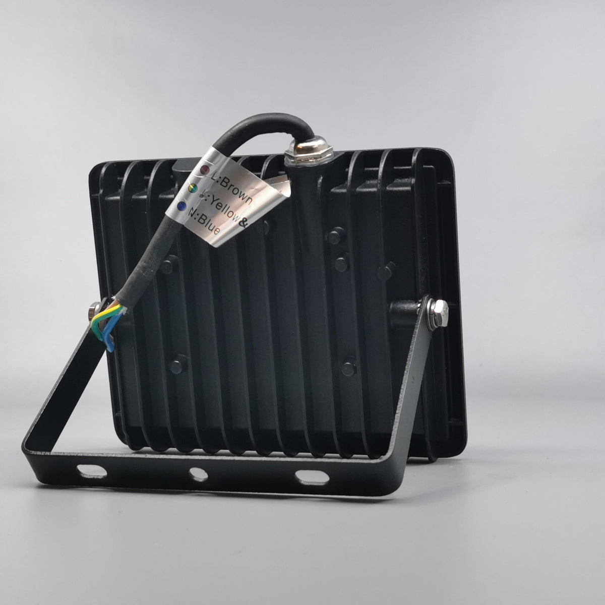 20W LED projektør 3000K 1700Lm sort (360° frame 14)