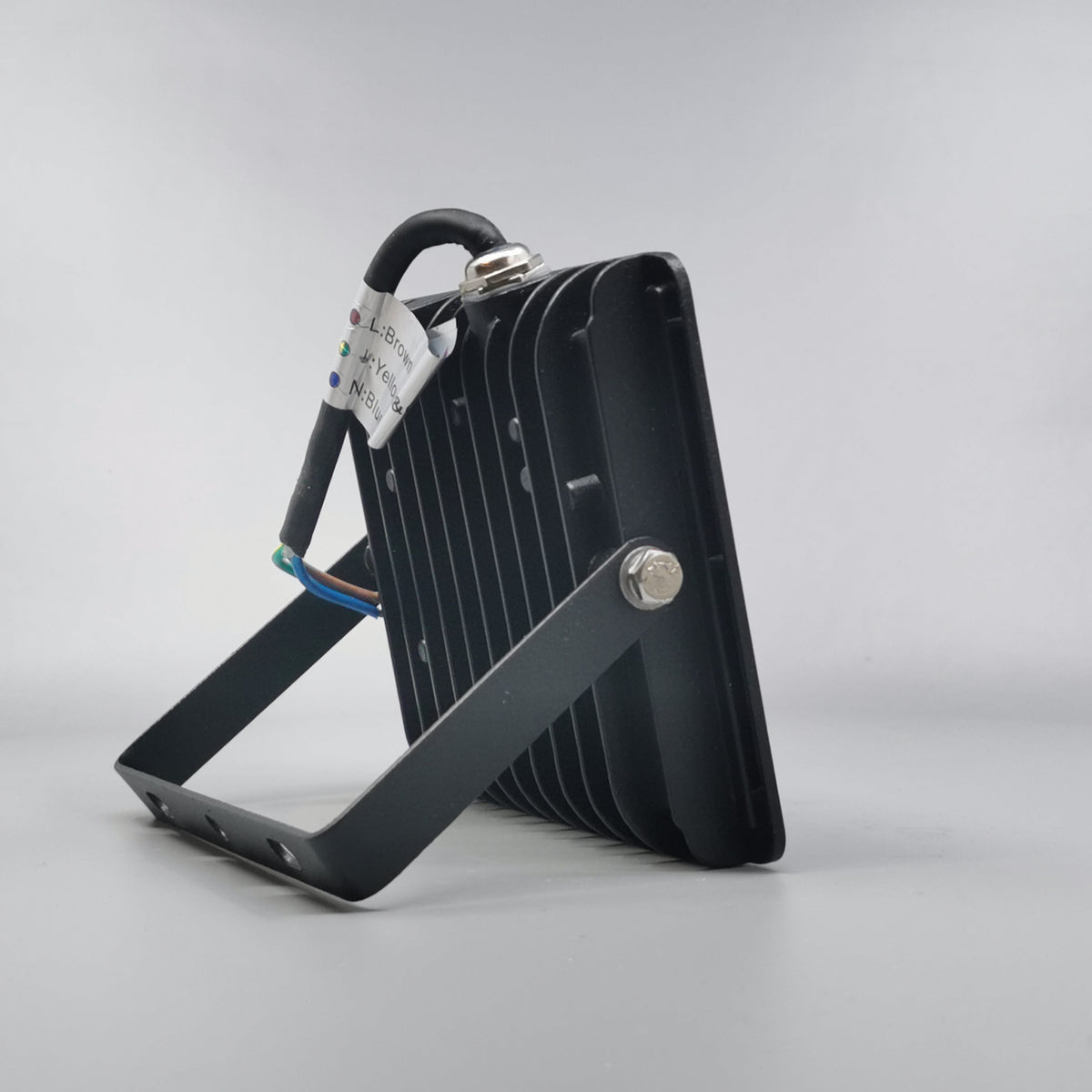 20W LED projektør 3000K 1700Lm sort (360° frame 17)