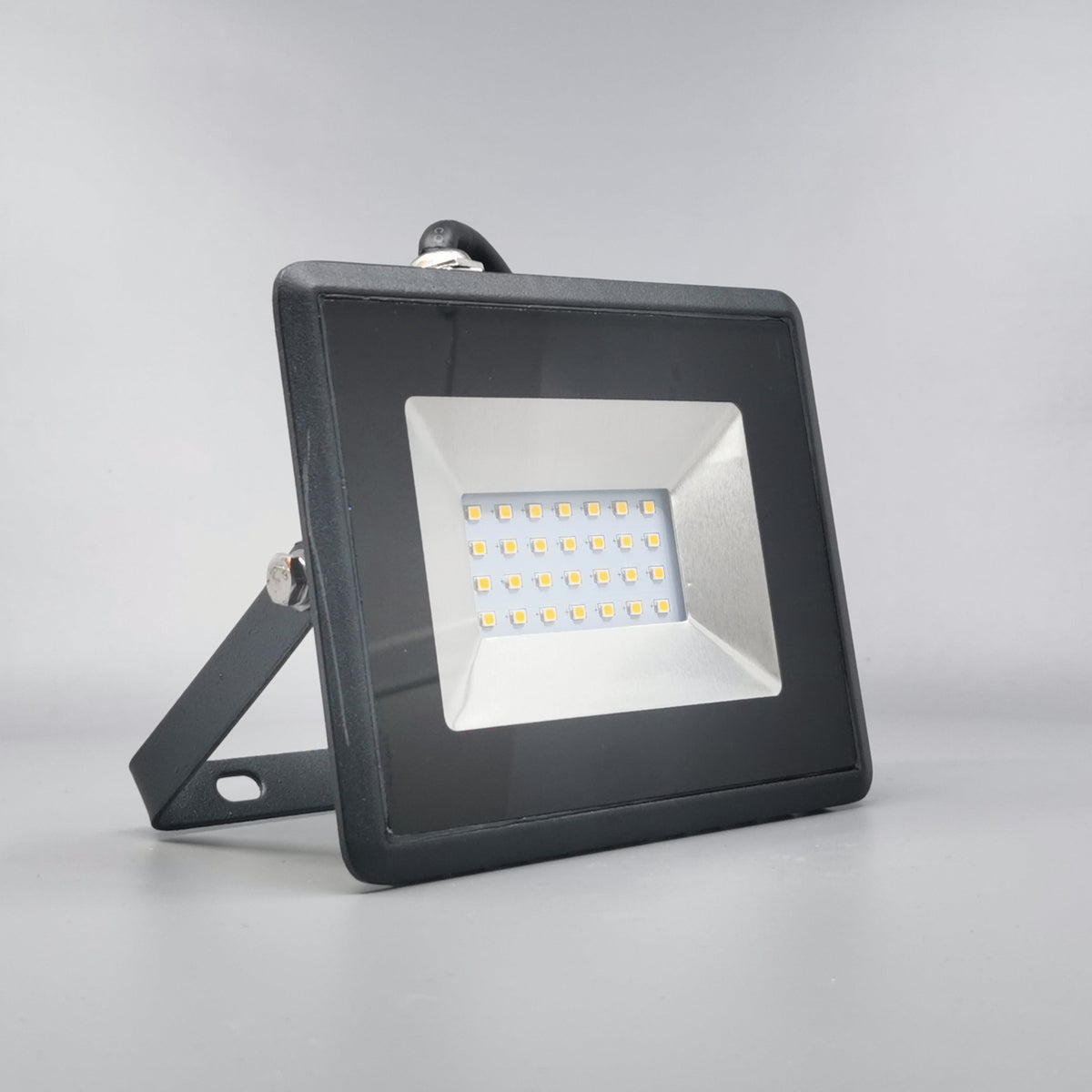 20W LED projektør 3000K 1700Lm sort (360° frame 22)