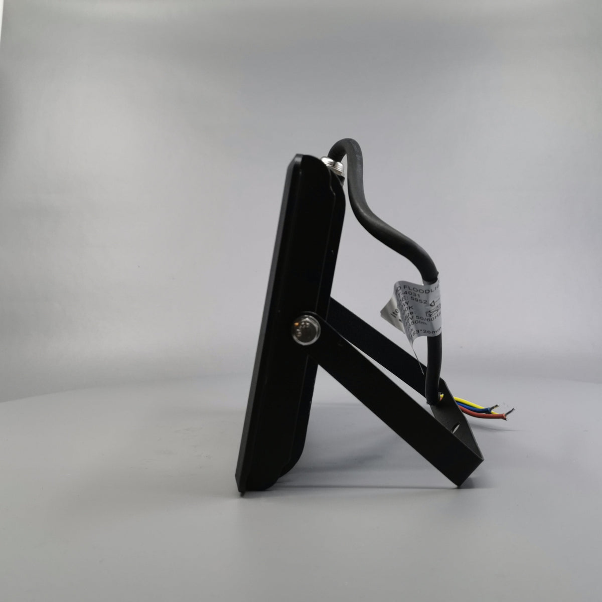 30W LED projektør 3000K 2550Lm sort (360° frame 7)