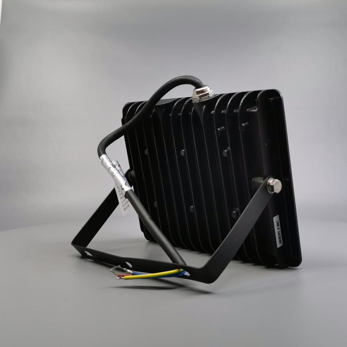 30W LED projektør 3000K 2550Lm sort (360° frame 16)