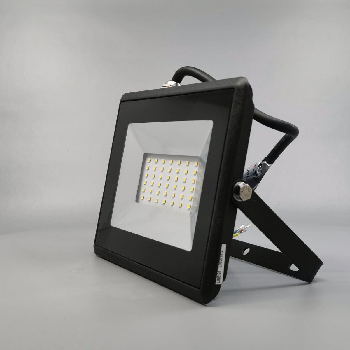30W LED projektør 4000K 2550Lm sort (360° frame 5)