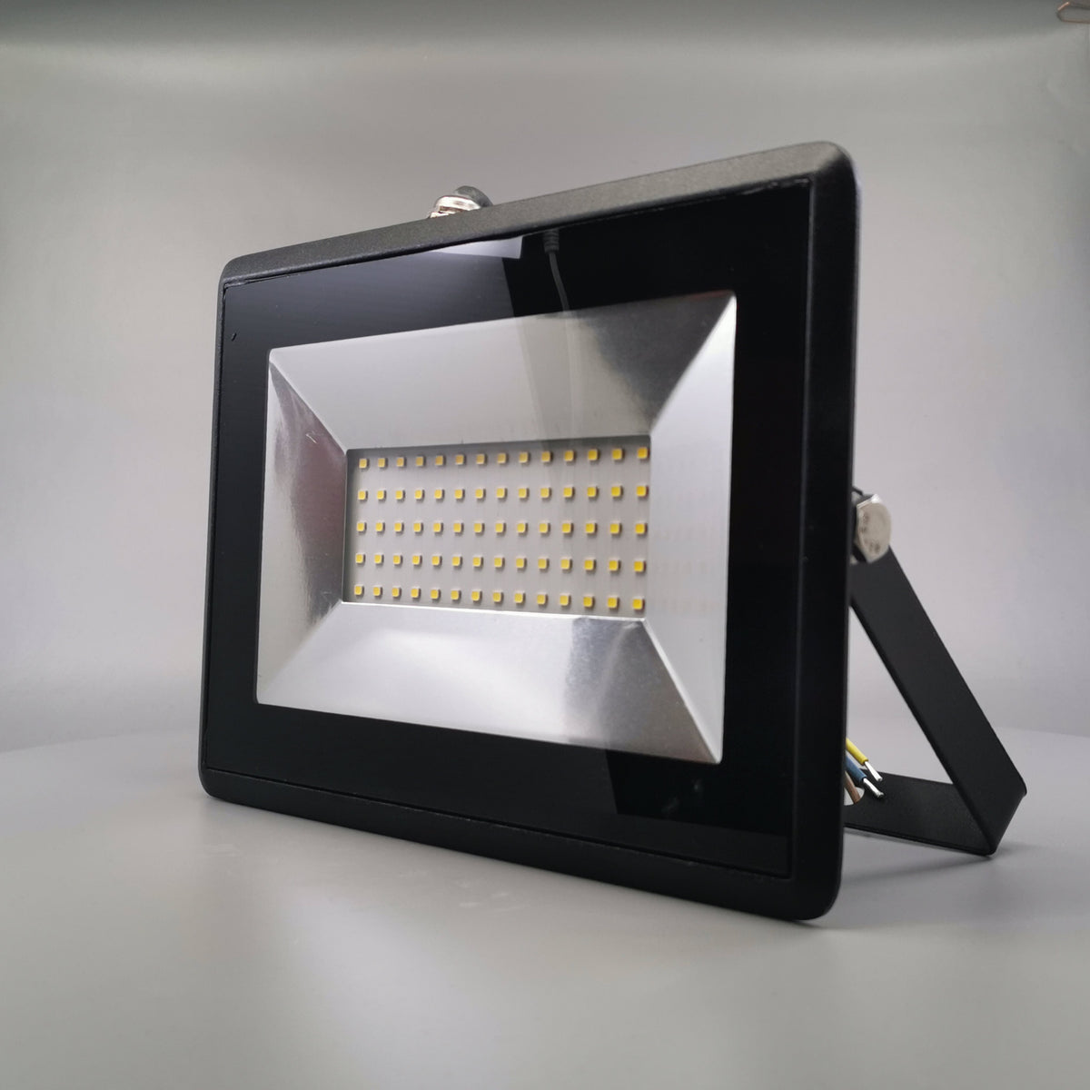 50W LED projektør 4000K 4250Lm sort (360° frame 4)