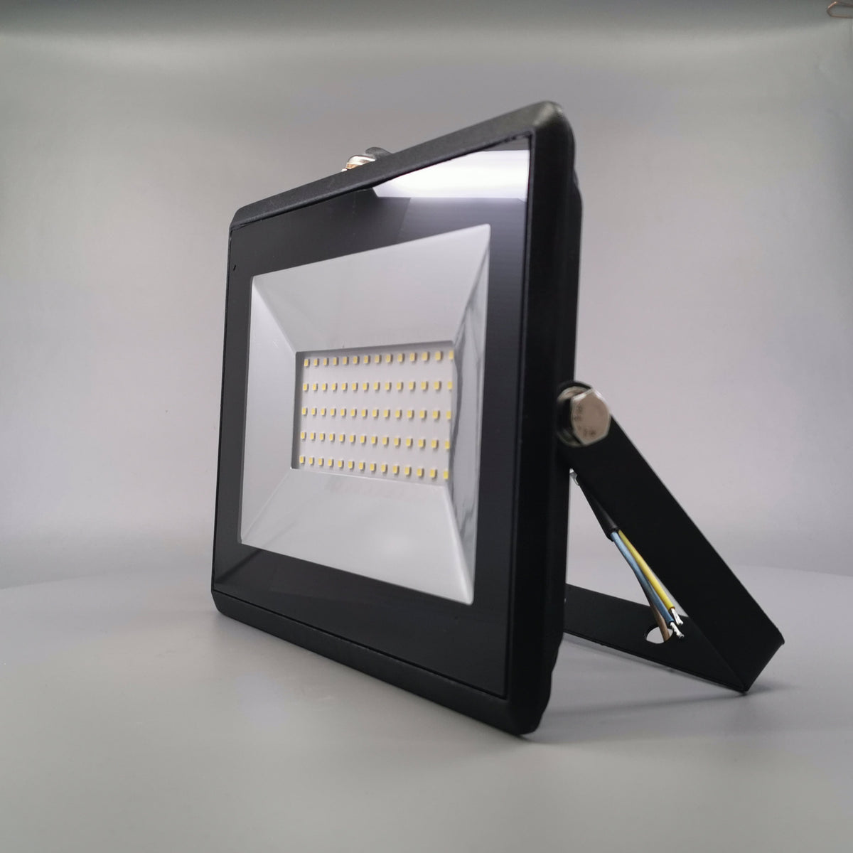 50W LED projektør 4000K 4250Lm sort (360° frame 5)