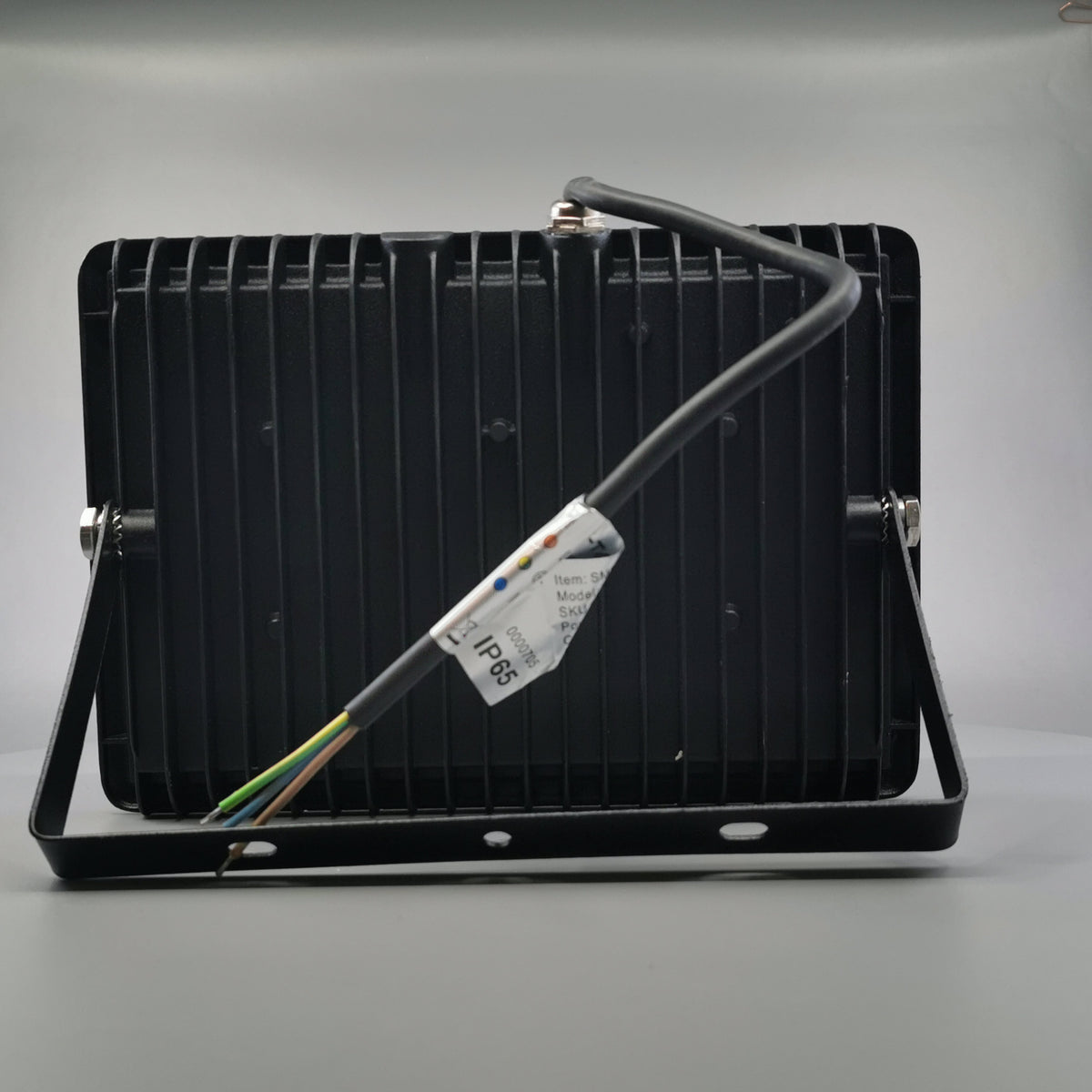 50W LED projektør 4000K 4250Lm sort (360° frame 13)