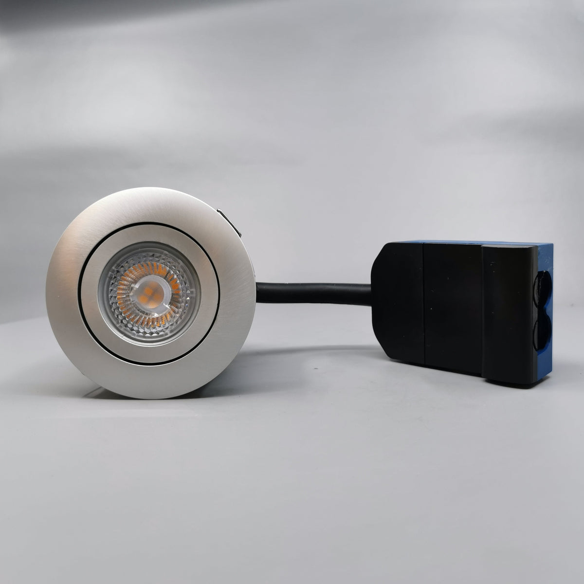 LED spot til udendørs m. 5W pære - alu