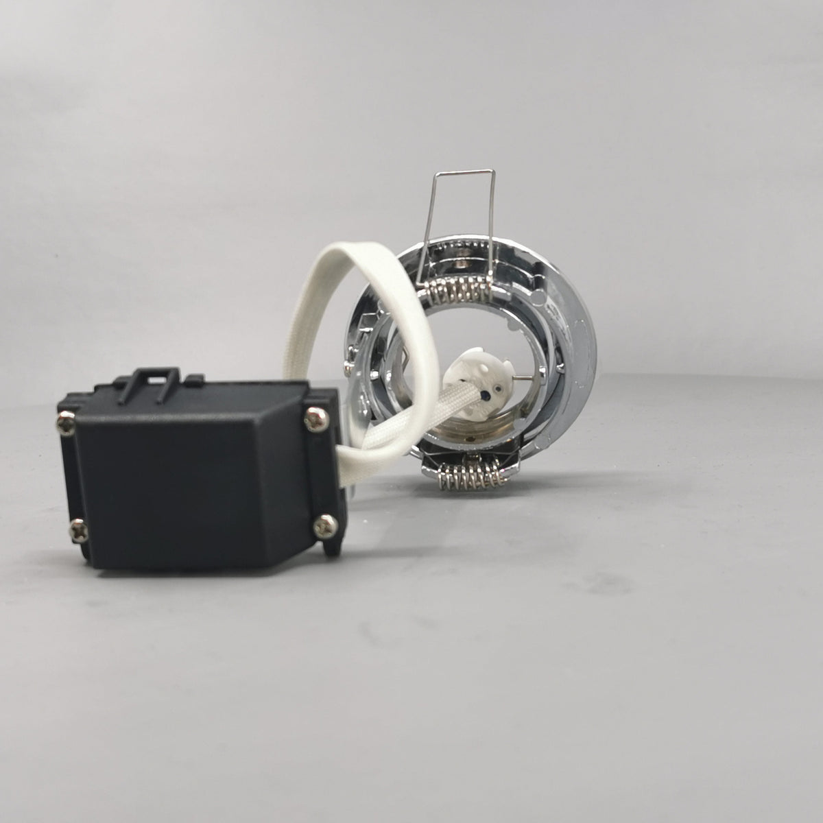 Downlight 12V GU4 max 20W krom (360° frame 13)