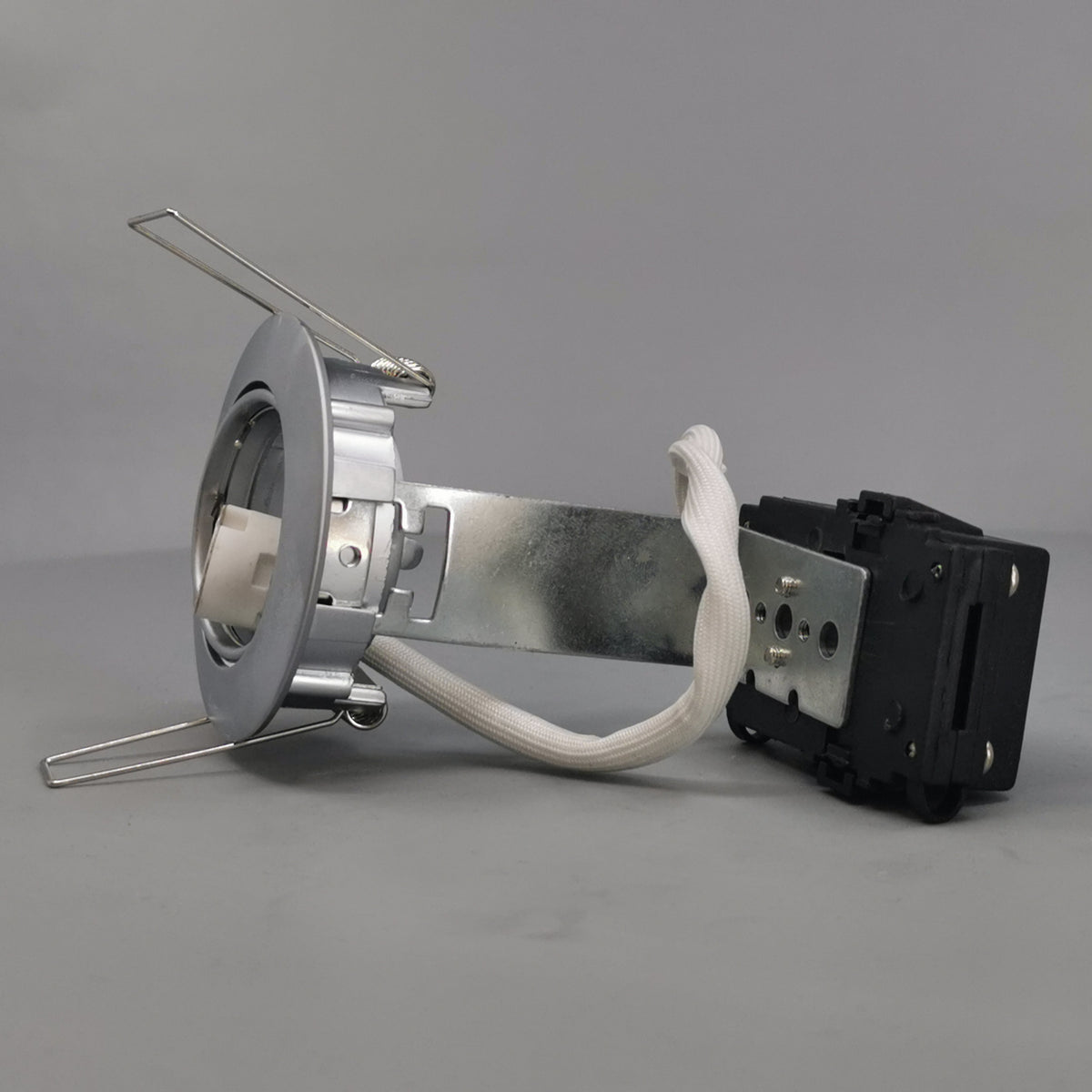 Downlight 12v GU4 max 20W Mat krom (360° frame 6)