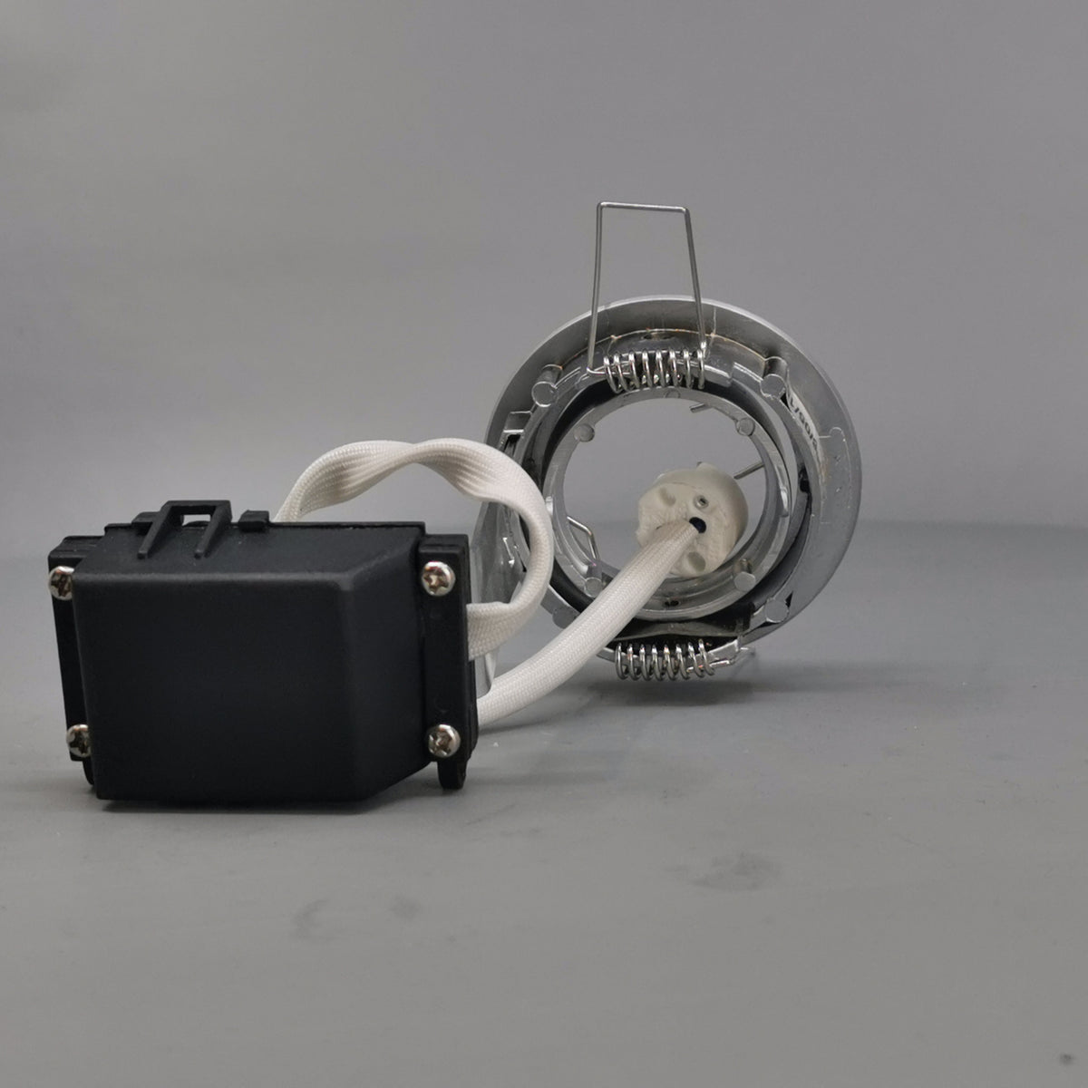 Downlight 12v GU4 max 20W Mat krom (360° frame 14)