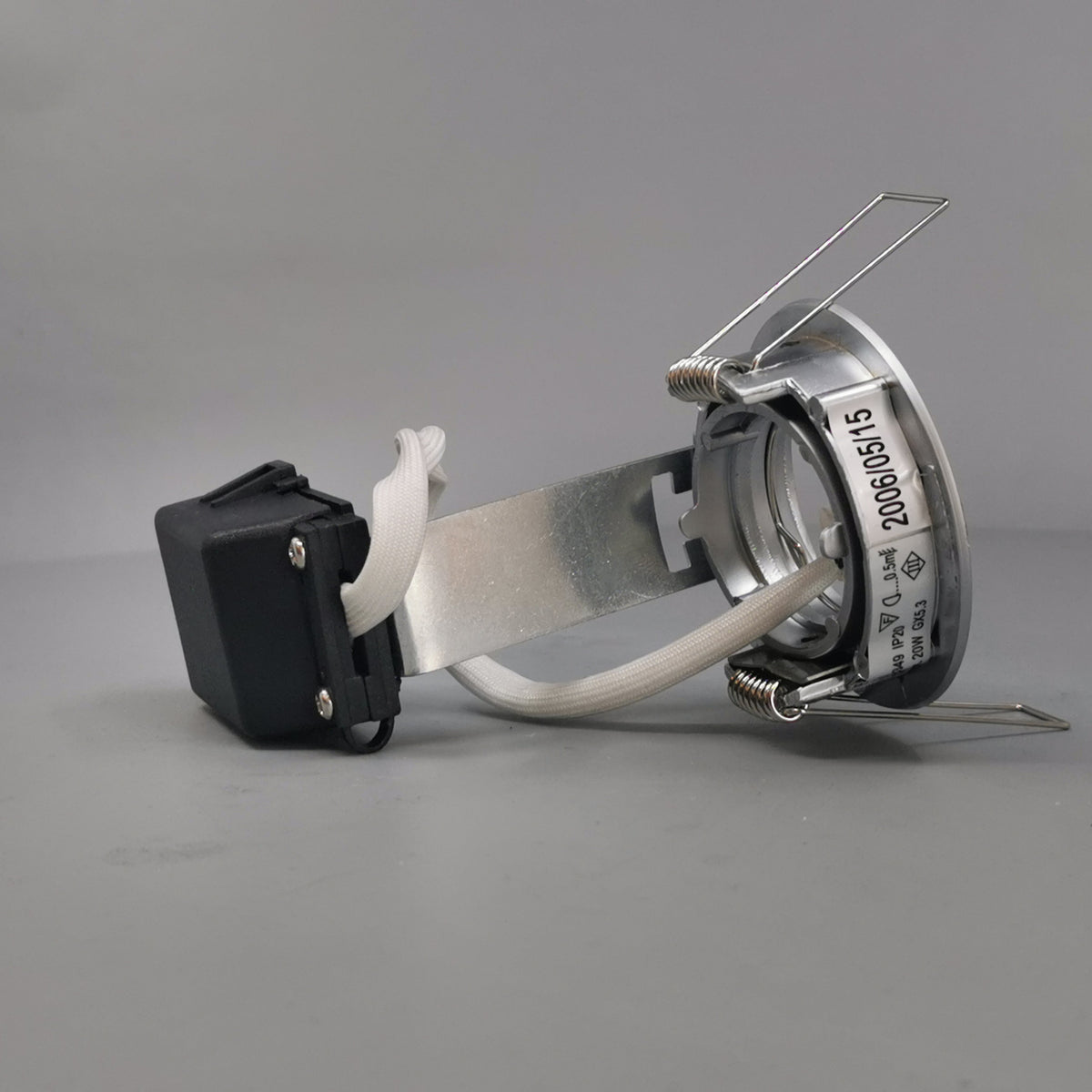 Downlight 12v GU4 max 20W Mat krom (360° frame 18)