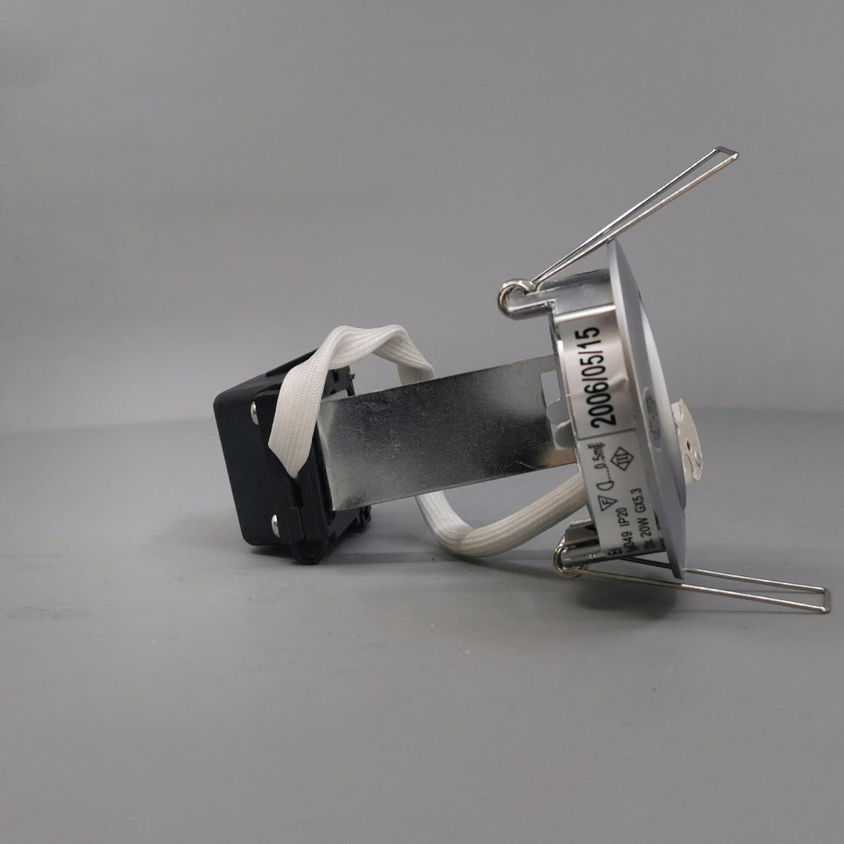 Downlight 12v GU4 max 20W Mat krom (360° frame 20)