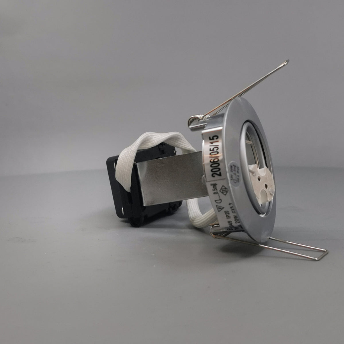 Downlight 12v GU4 max 20W Mat krom (360° frame 21)