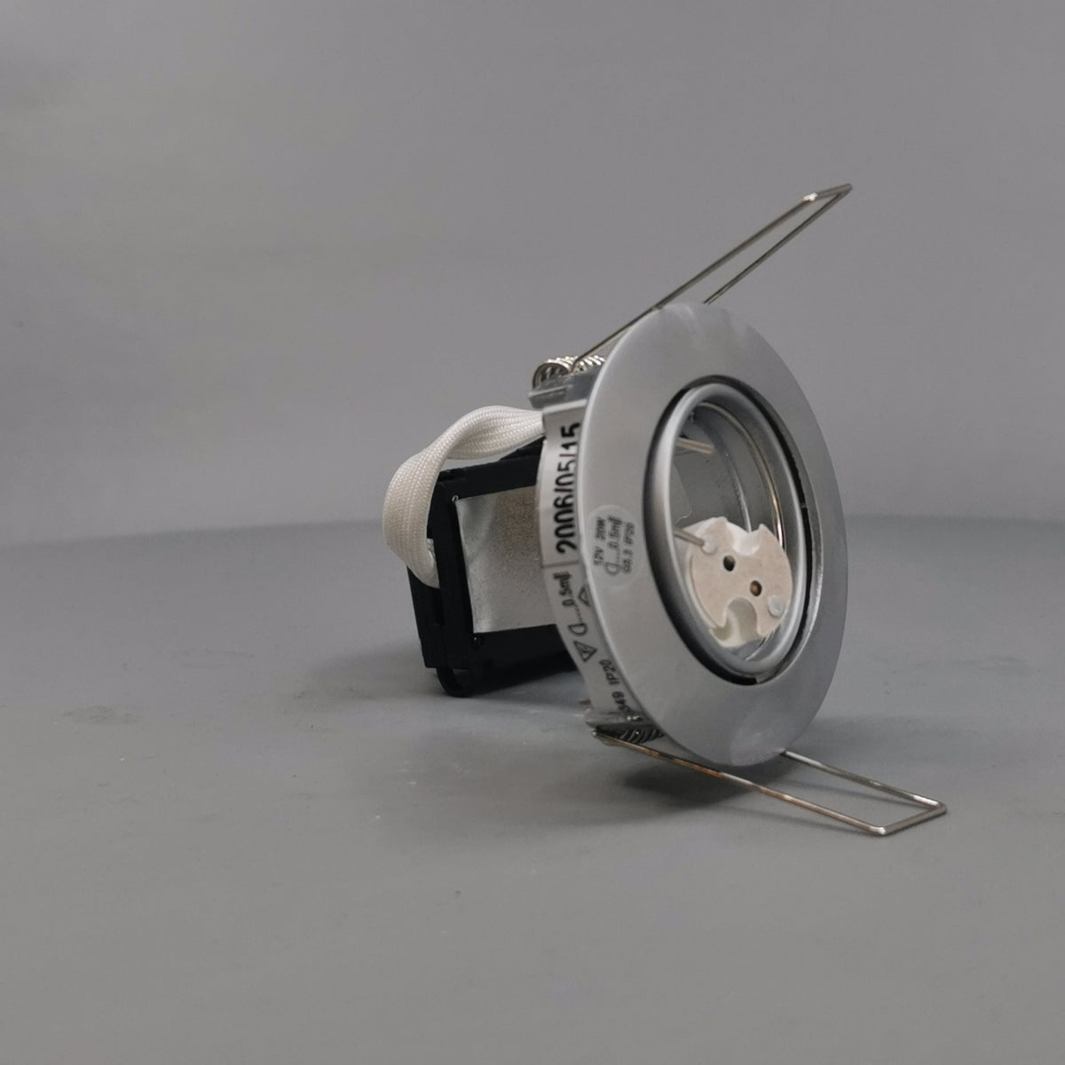 Downlight 12v GU4 max 20W Mat krom (360° frame 22)