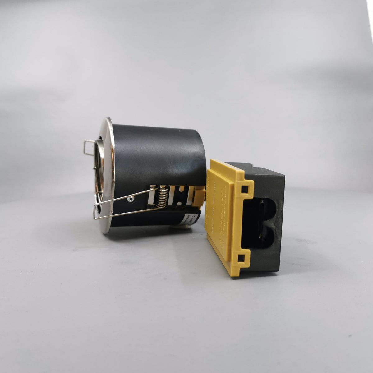 Indbygningsspot 230V GU10 Max 7W LED - børstet (360° frame 6)