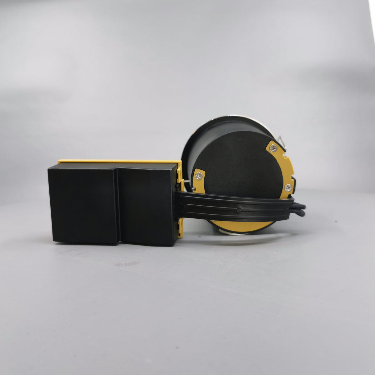 Indbygningsspot 230V GU10 Max 7W LED - børstet (360° frame 13)