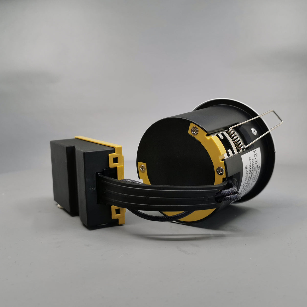 Indbygningsspot 230V GU10 Max 7W LED - mat hvid (360° frame 16)
