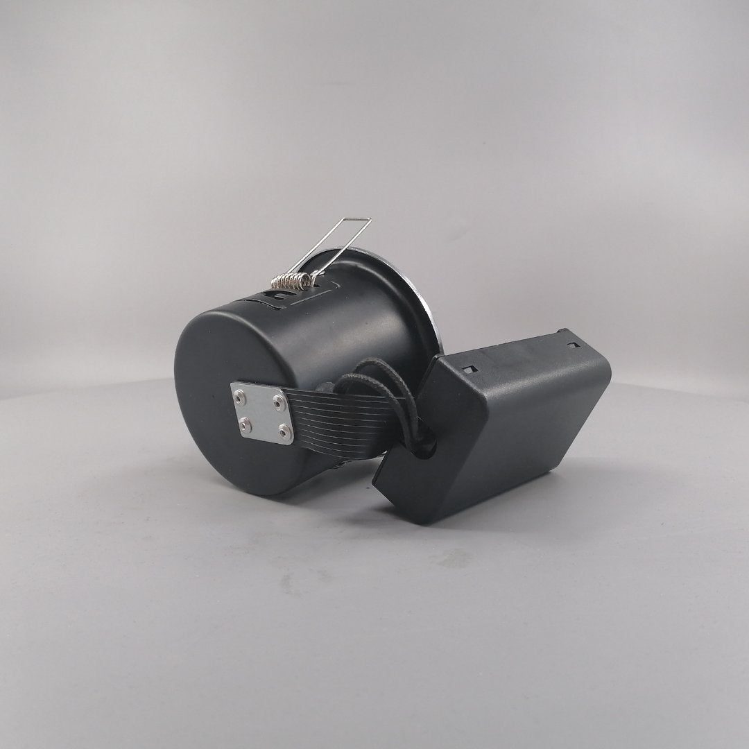 Indbygningsspot 230V GU10 Max 7W LED Børstet (360° frame 15)