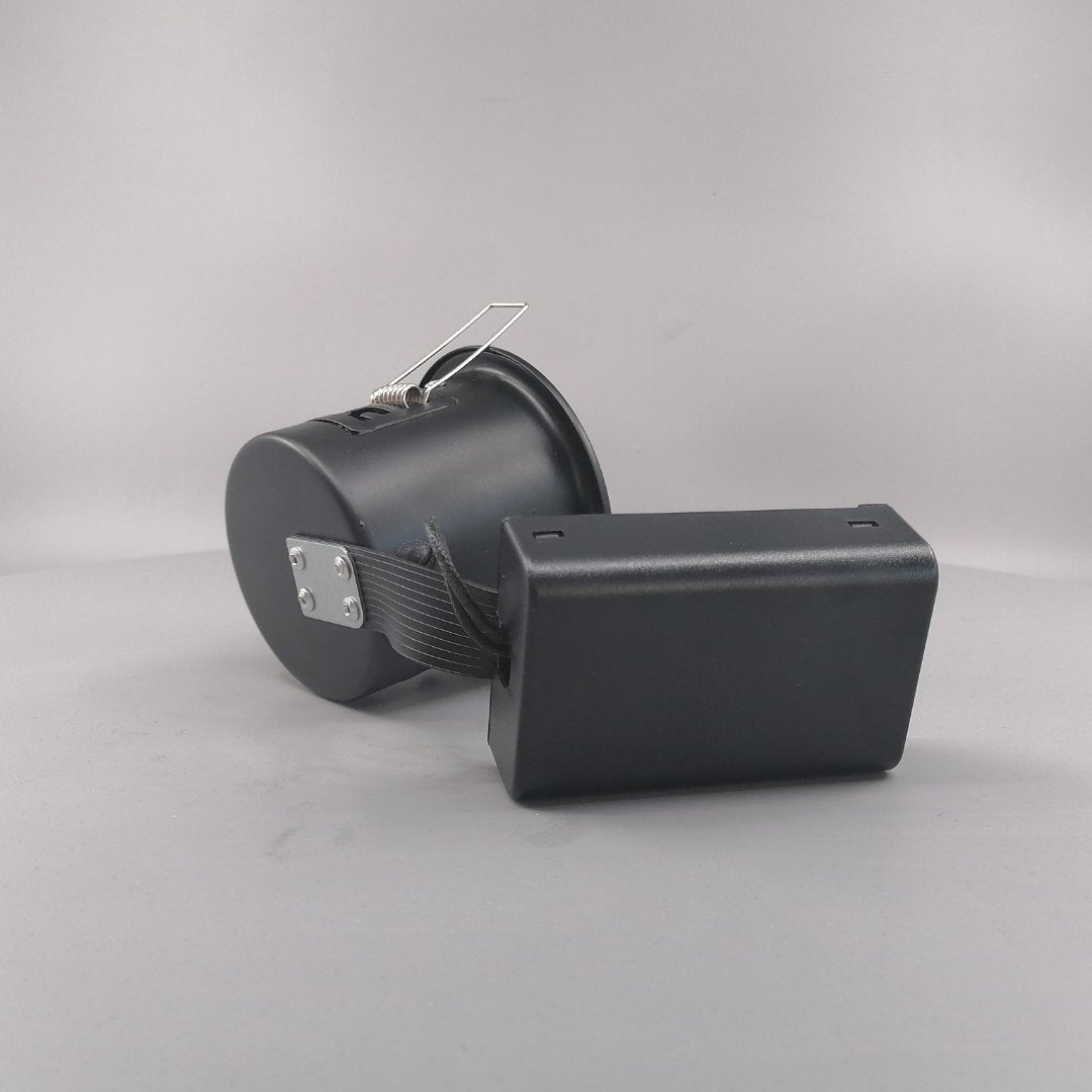 Indbygningsspot 230 v GU10 Max 7W Led Sort (360° frame 16)