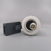 Indbygningsspot 230V GU10 max 7W Led -mat hvid
