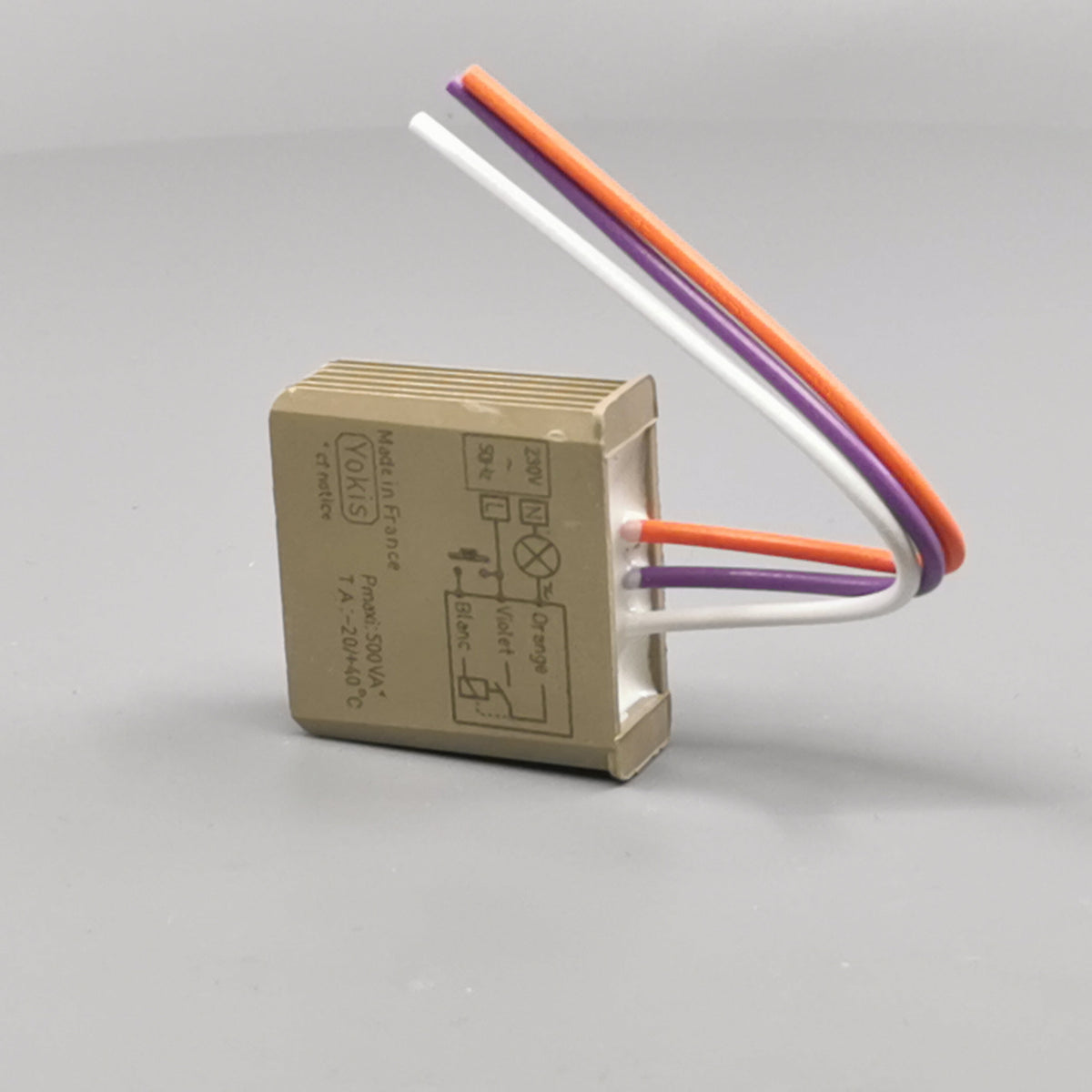 Elektronisk lysdæmper til indbygning MTV500E (360° frame 3)
