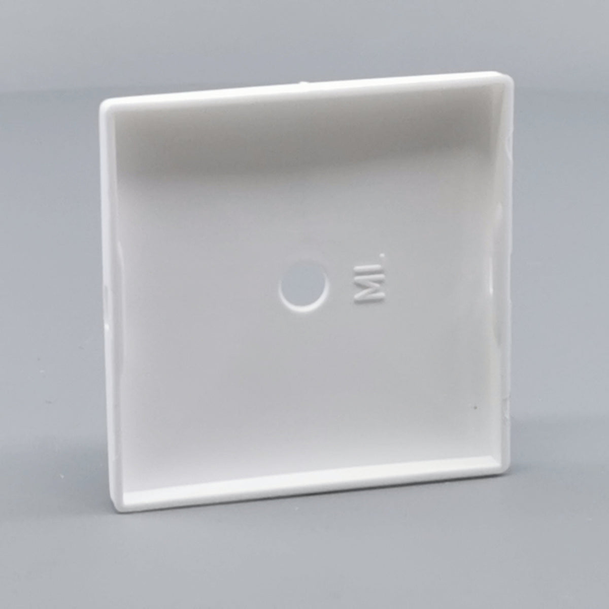 Dæksel for lampeudtag 60x60mm. hvid (360° frame 12)