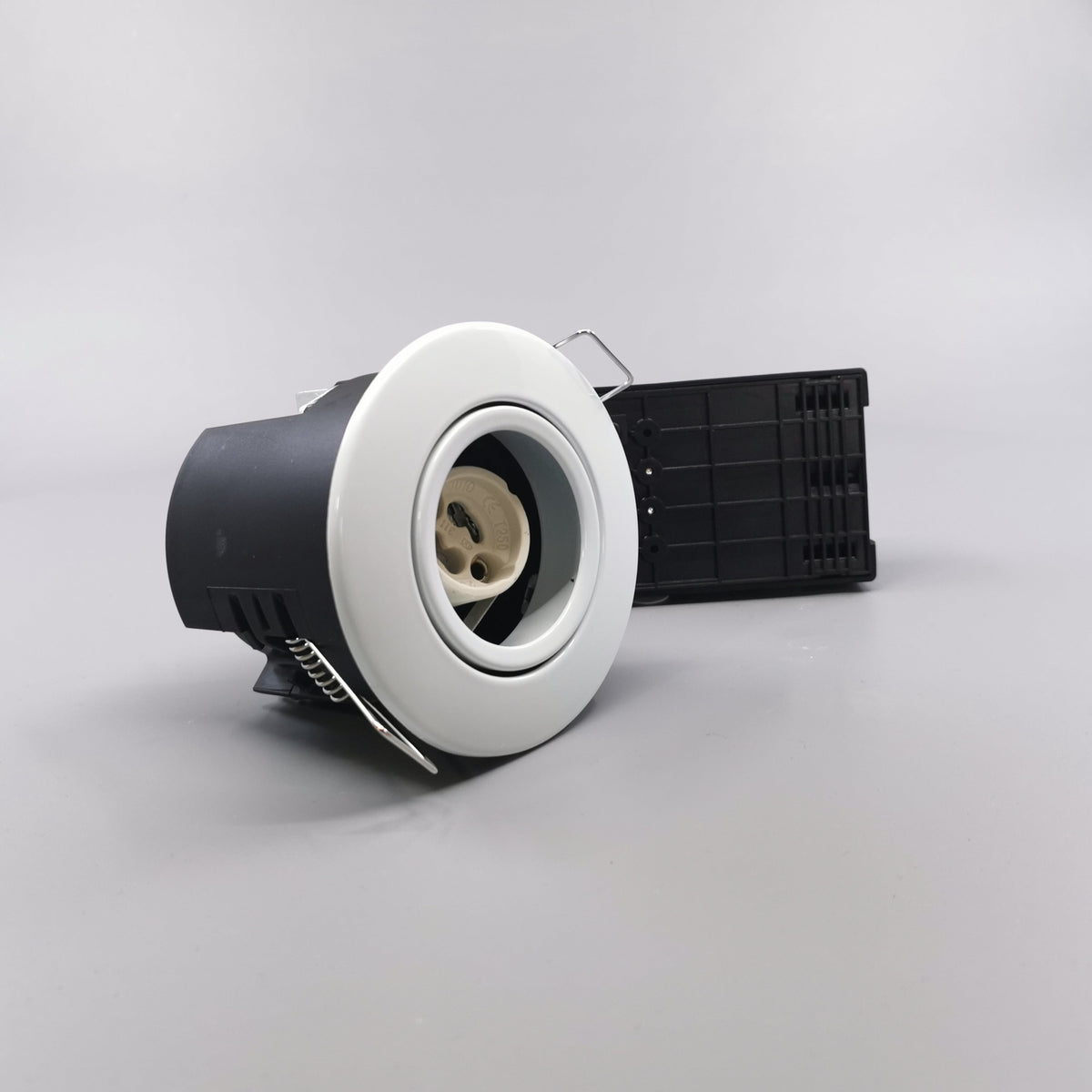 Pro Uni Install m. GU10 fatning - Rund, hvid (360° frame 22)