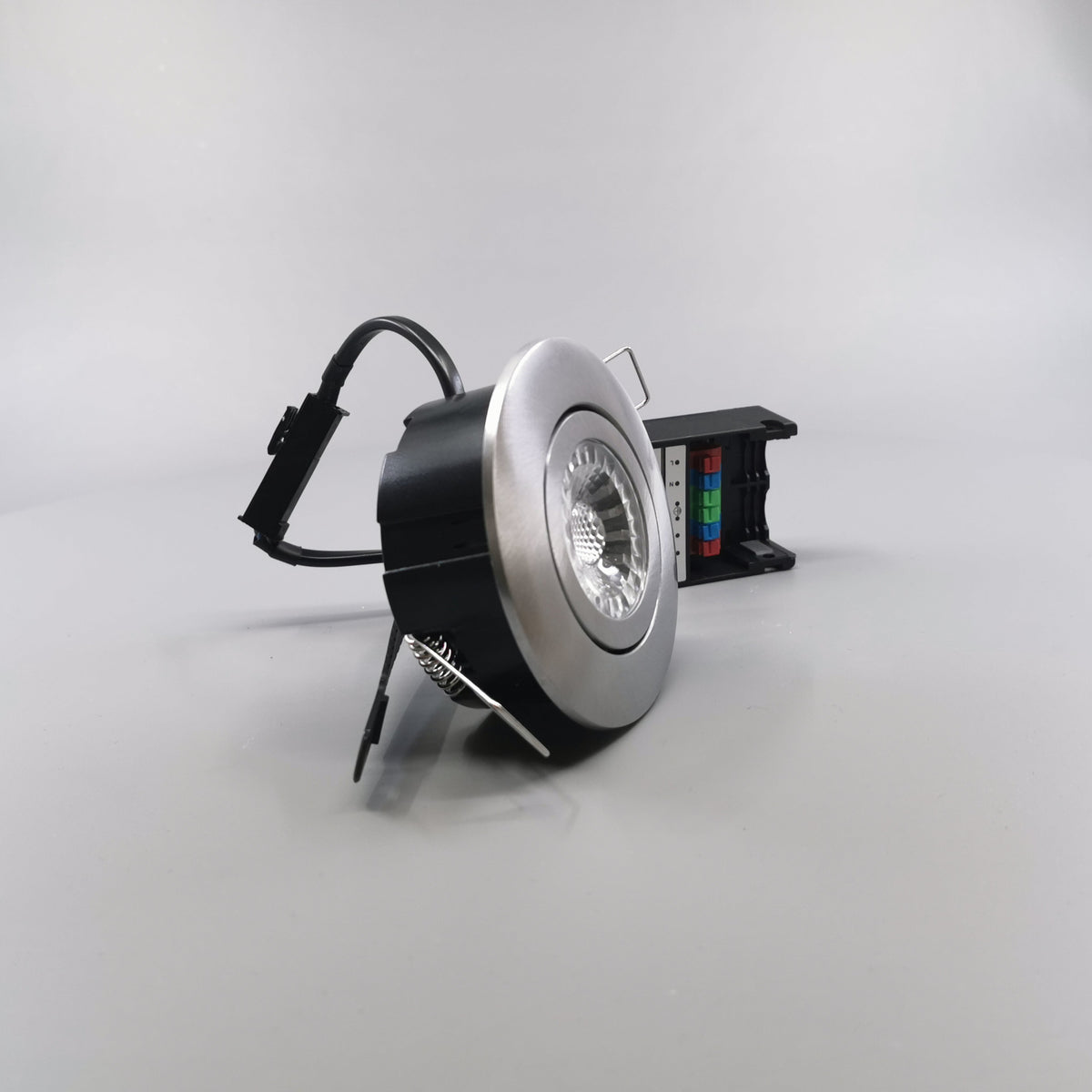 LED spot 6W 35° børstet 3000K 33mm. - Type: 3512 (360° frame 20)