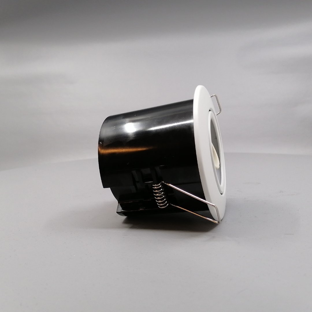 Pro Indbygningsspot m. GU10 fatning - mat hvid (360° frame 20)