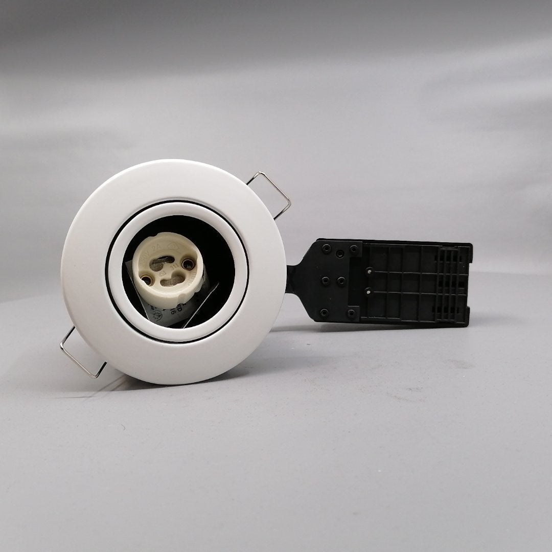 Pro Indbygningsspot m. GU10 fatning - mat hvid (360° frame 24)