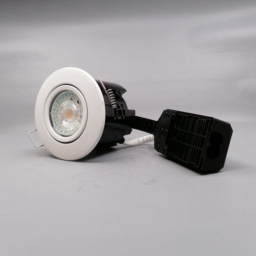Pro Indbygningsspot m 5,5W DimTone LED pære - Mat hvid (360° frame 3)