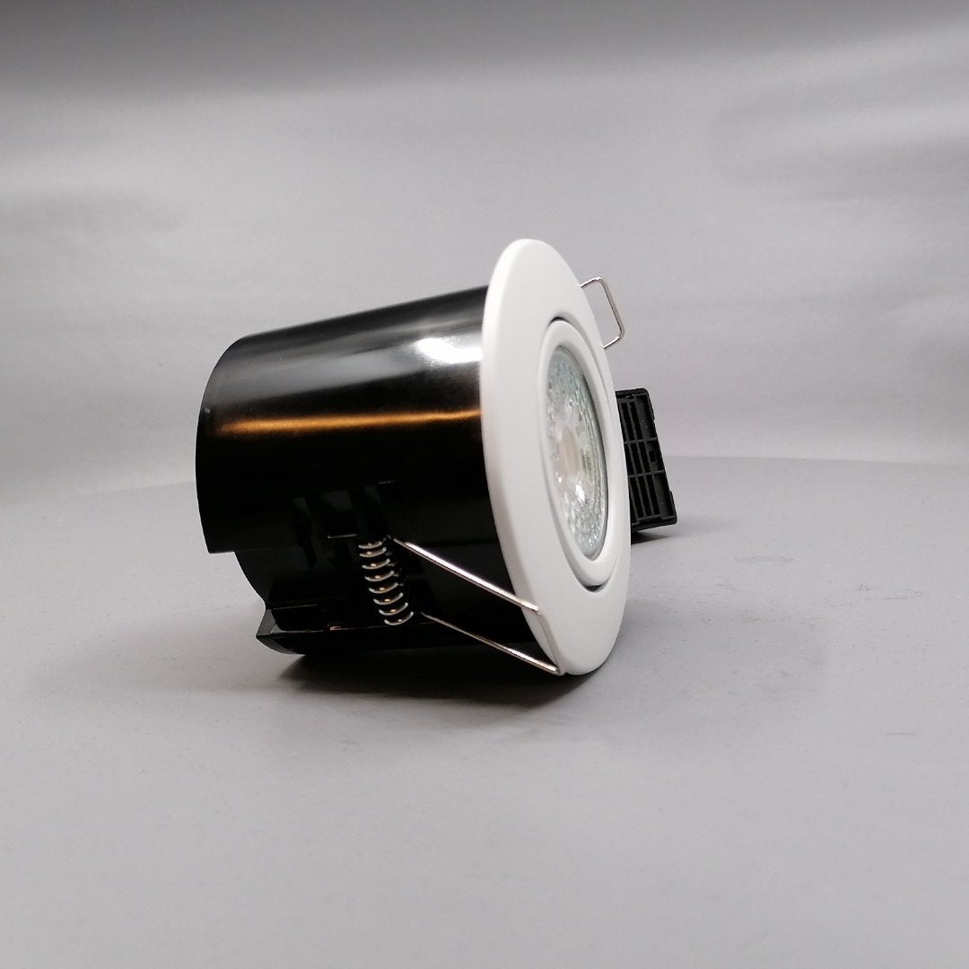 Pro Indbygningsspot m 5,5W DimTone LED pære - Mat hvid (360° frame 20)