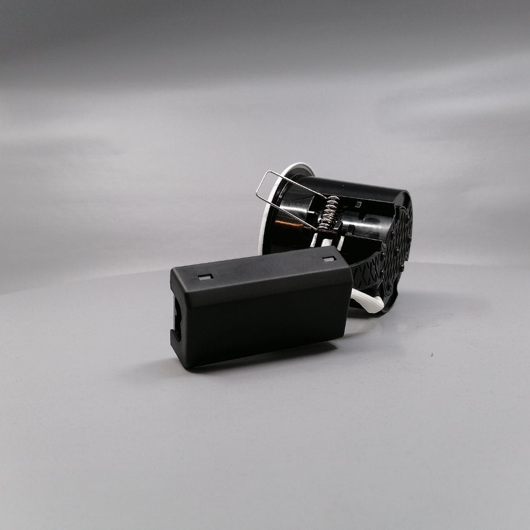 Pro indbygningsspot m. 3-Trins dæmpbar LED pære 3000K - Mat hvid (360° frame 9)