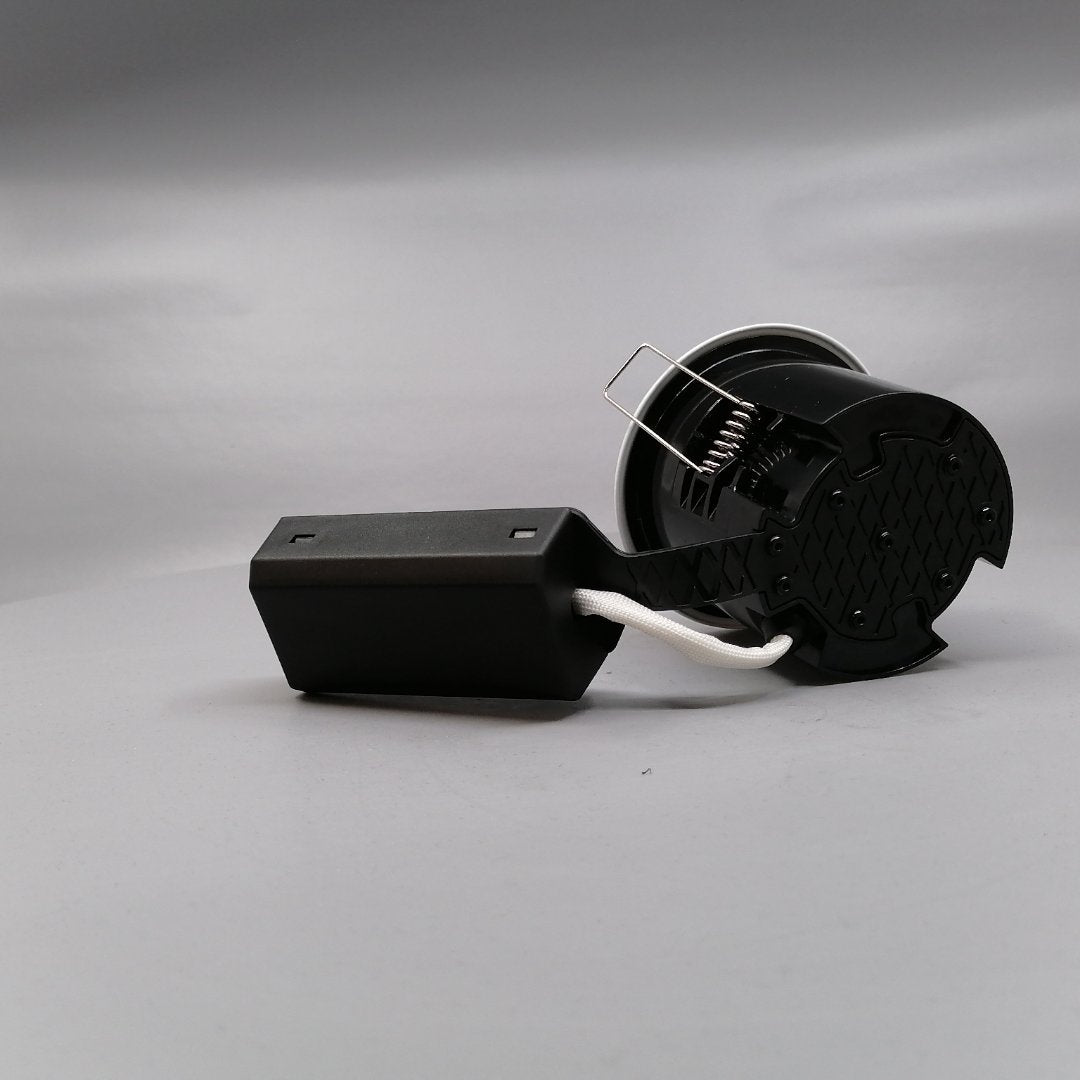 Pro indbygningsspot m. 3-Trins dæmpbar LED pære 3000K - Mat hvid (360° frame 12)