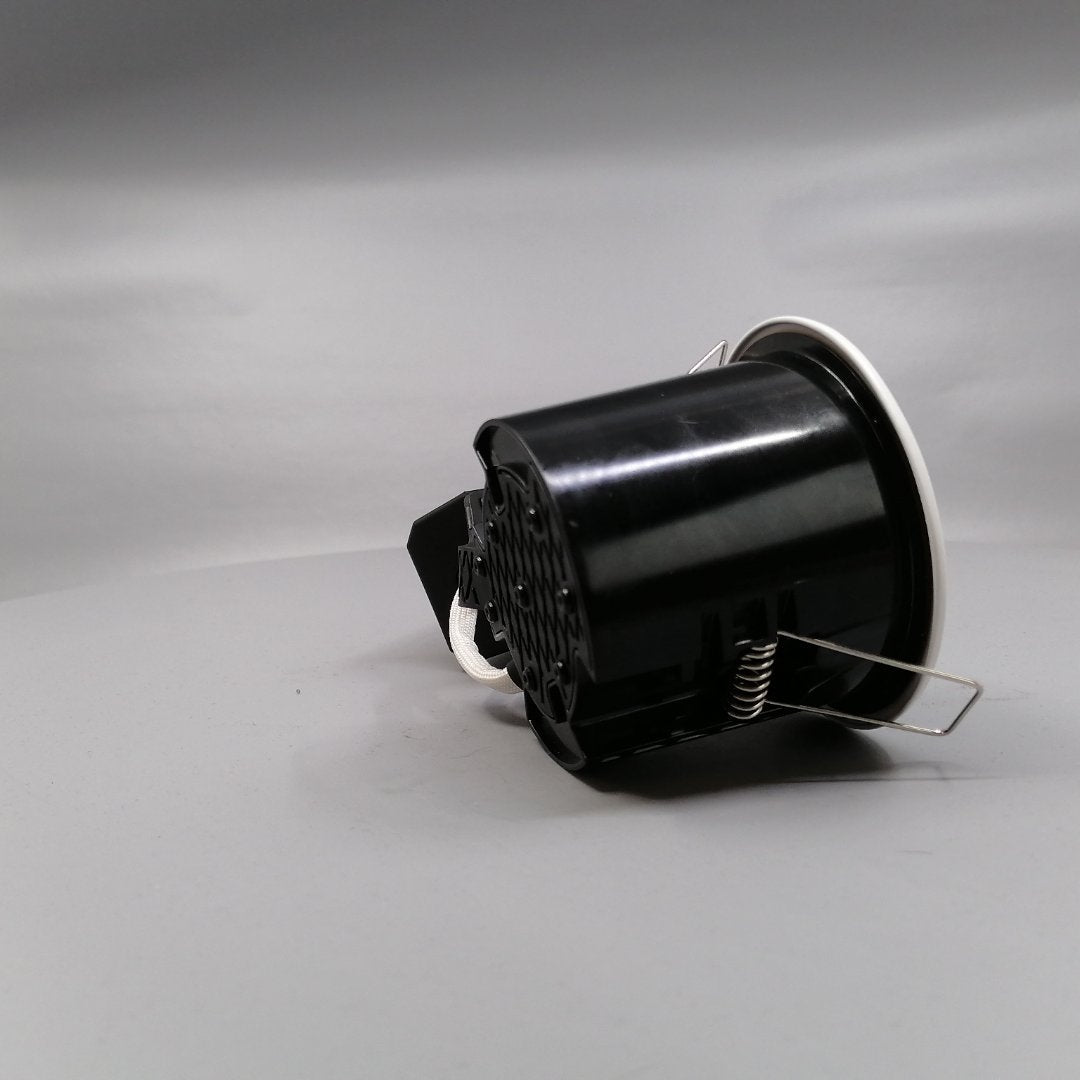 Pro indbygningsspot m. 3-Trins dæmpbar LED pære 3000K - Mat hvid (360° frame 18)