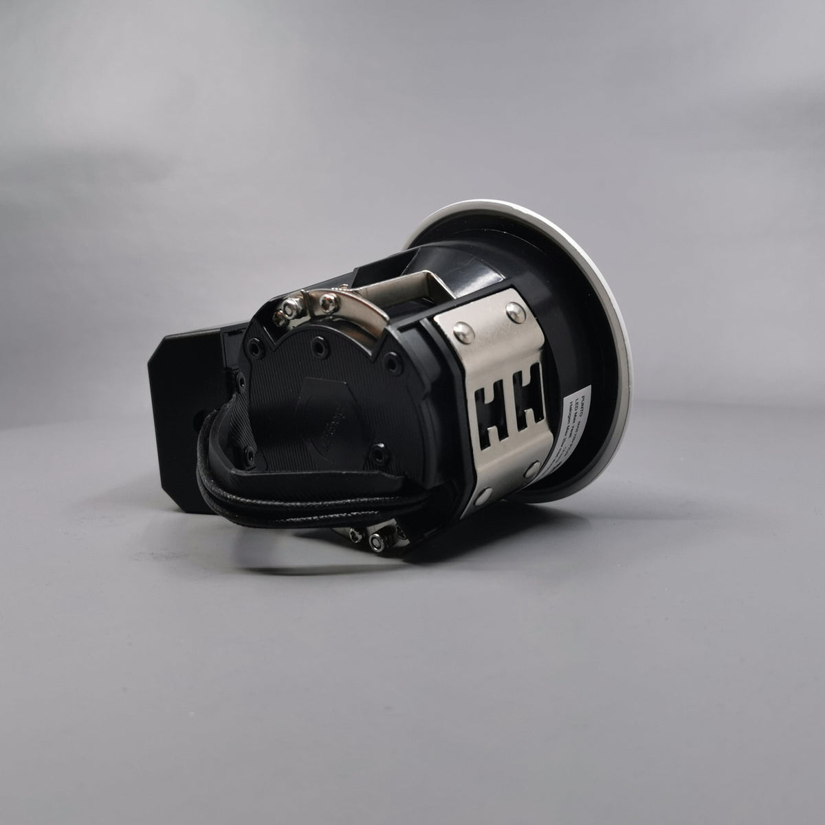 Pro indbygningsspots m/GU10 fatning - rund mat hvid (360° frame 16)