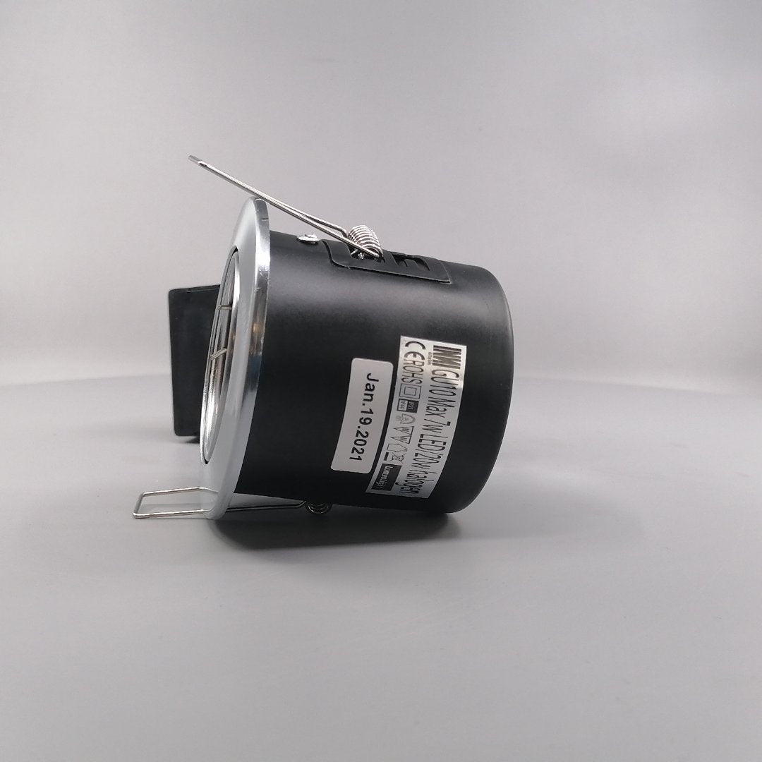 Pro indbygningsspot m 4W LED pære 3000K - Børstet (360° frame 6)