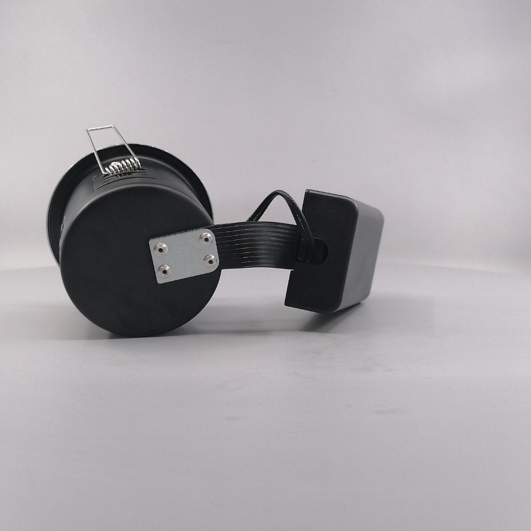 Pro indbygningsspot m 4W LED pære 3000K - Børstet (360° frame 12)
