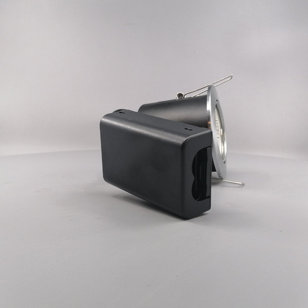 Pro indbygningsspot m 4W LED pære 3000K - Børstet (360° frame 20)