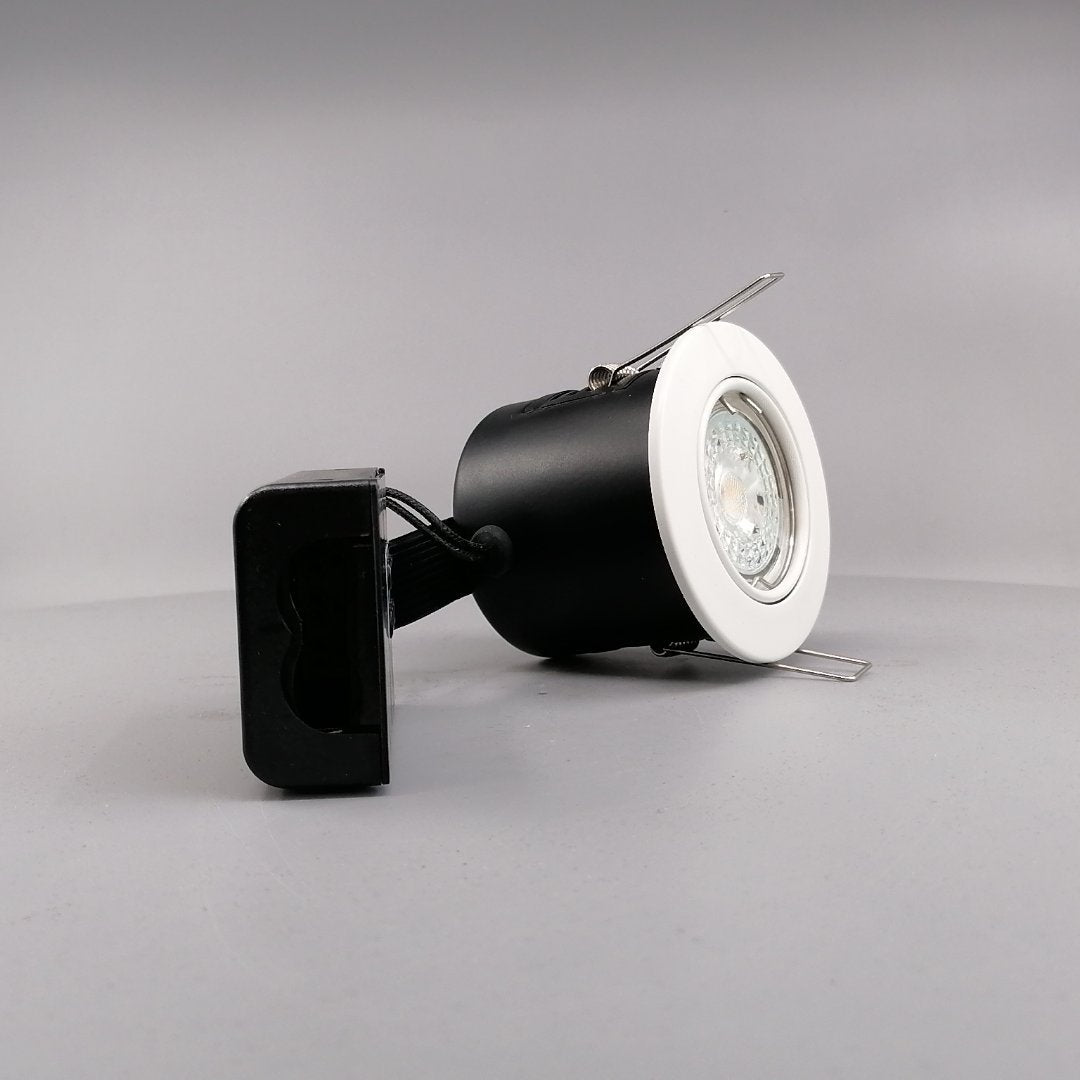 Pro Indbygningsspot m 5,5W DimTone LED pære - Mat hvid (360° frame 21)