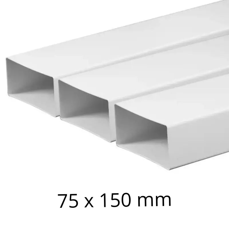 Flad kanal 75 x 150 mm