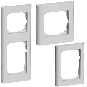 LK Fuga Softline 68 rammer - lysegrå