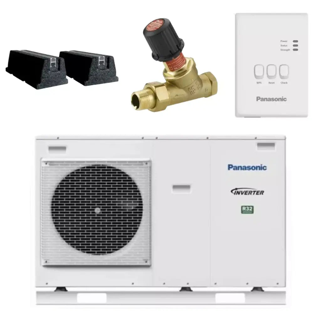 inkl. Tilbehør u. varmvandsbeholder og buffertank