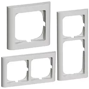 LK Fuga Softline 63 rammer - lysegrå