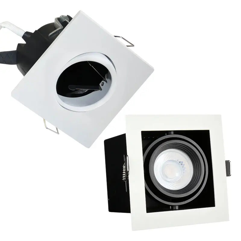 Spots i Hvid, Firkantet