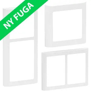 LK Fuga SOFT 63 rammer - hvid