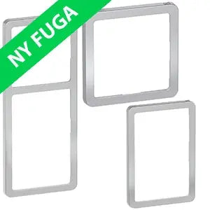 LK Fuga SLIM 55 rammer - stålmetallic