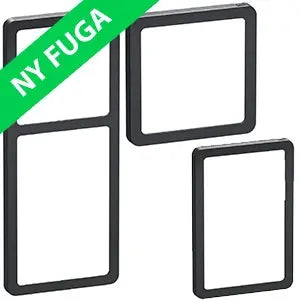 LK Fuga SLIM 55 rammer - koksgrå